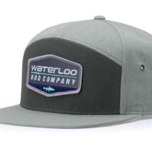 257 7 Panel Twill Strapback