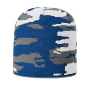 132 Jacquard Camo Beanie