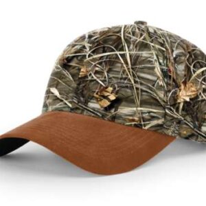 846 Camo Crown W/ Duck Cloth Visor